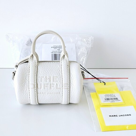 Marc Jacobs Nano Duffle Leather Crossbody Bag - Picture 11 of 11